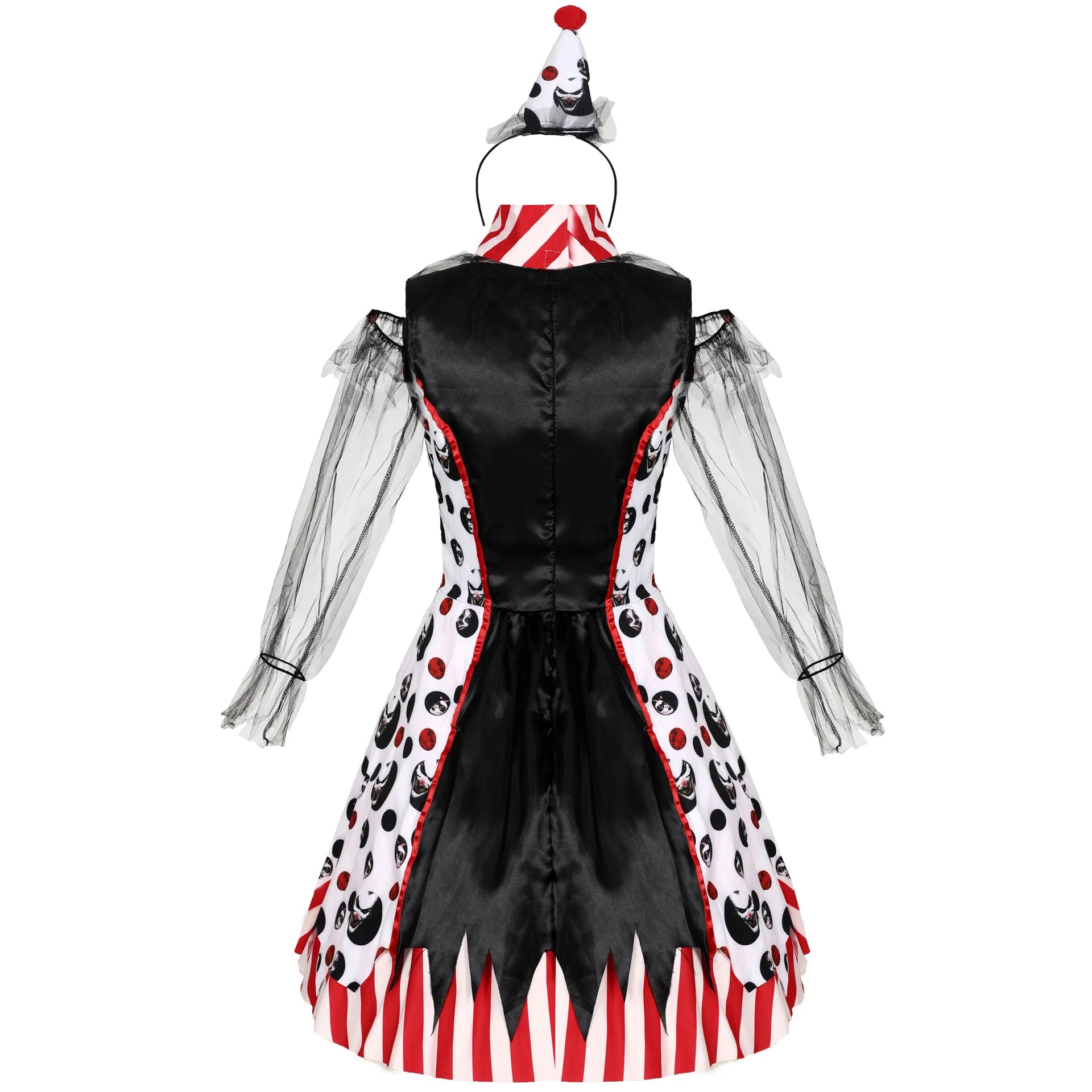 Halloween Masquerade Vampire Circus Clown Cosplay -Kleid Karneval Party Hexe Honey Joker Baby Droll Kostüm