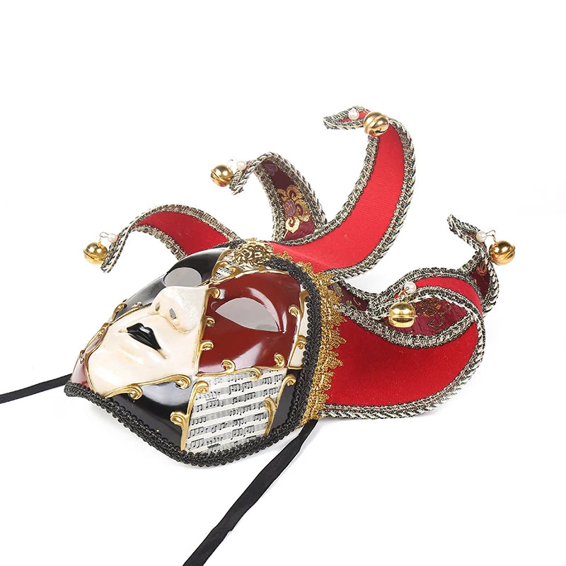 Zarte handwerk bemalte Maskerade Maske Frauen Party Halloween Performance Venezianische Stilmaske Volles Gesichtsraum Dekorationen