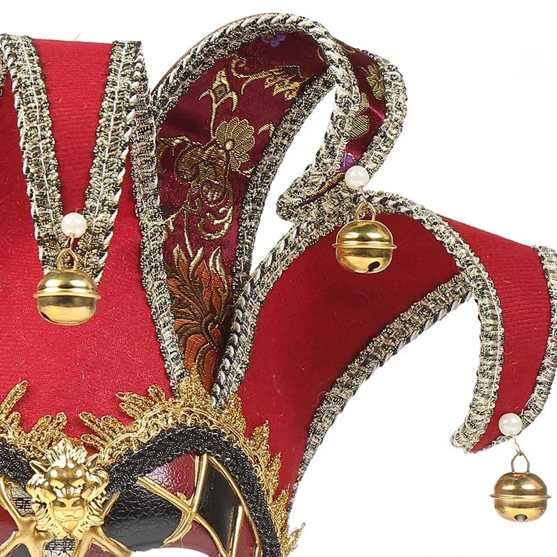 Mask Plastik Frauen Bühnenbilder Crack Textur Persönlichkeit Party Party Masquerade Clownstil Mode einfache Ballshow