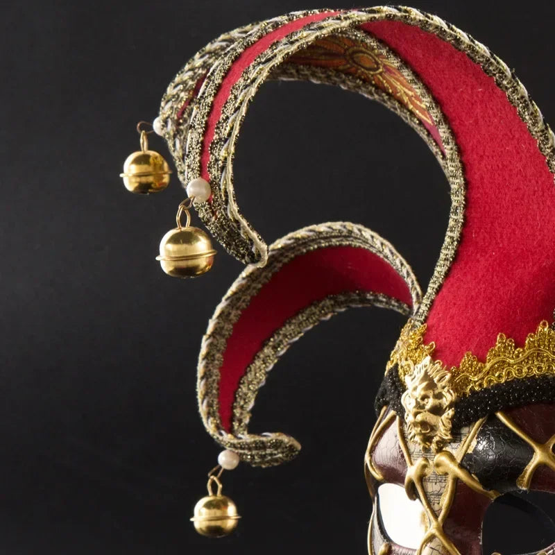 Mask Plastik Frauen Bühnenbilder Crack Textur Persönlichkeit Party Party Masquerade Clownstil Mode einfache Ballshow