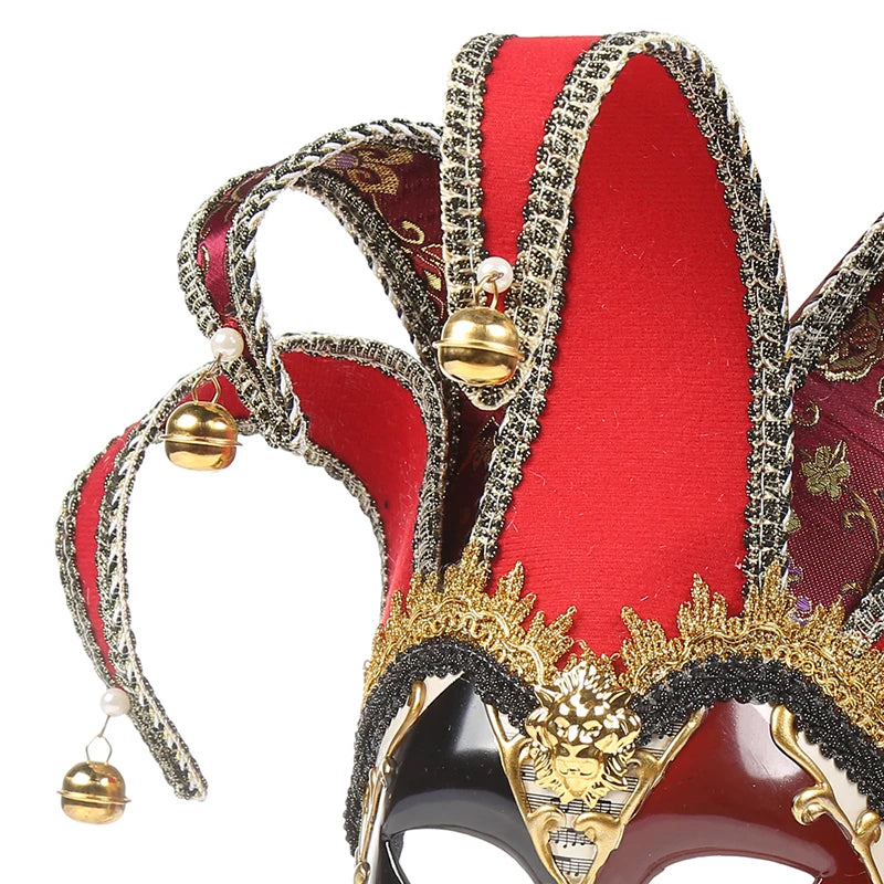 Zarte handwerk bemalte Maskerade Maske Frauen Party Halloween Performance Venezianische Stilmaske Volles Gesichtsraum Dekorationen
