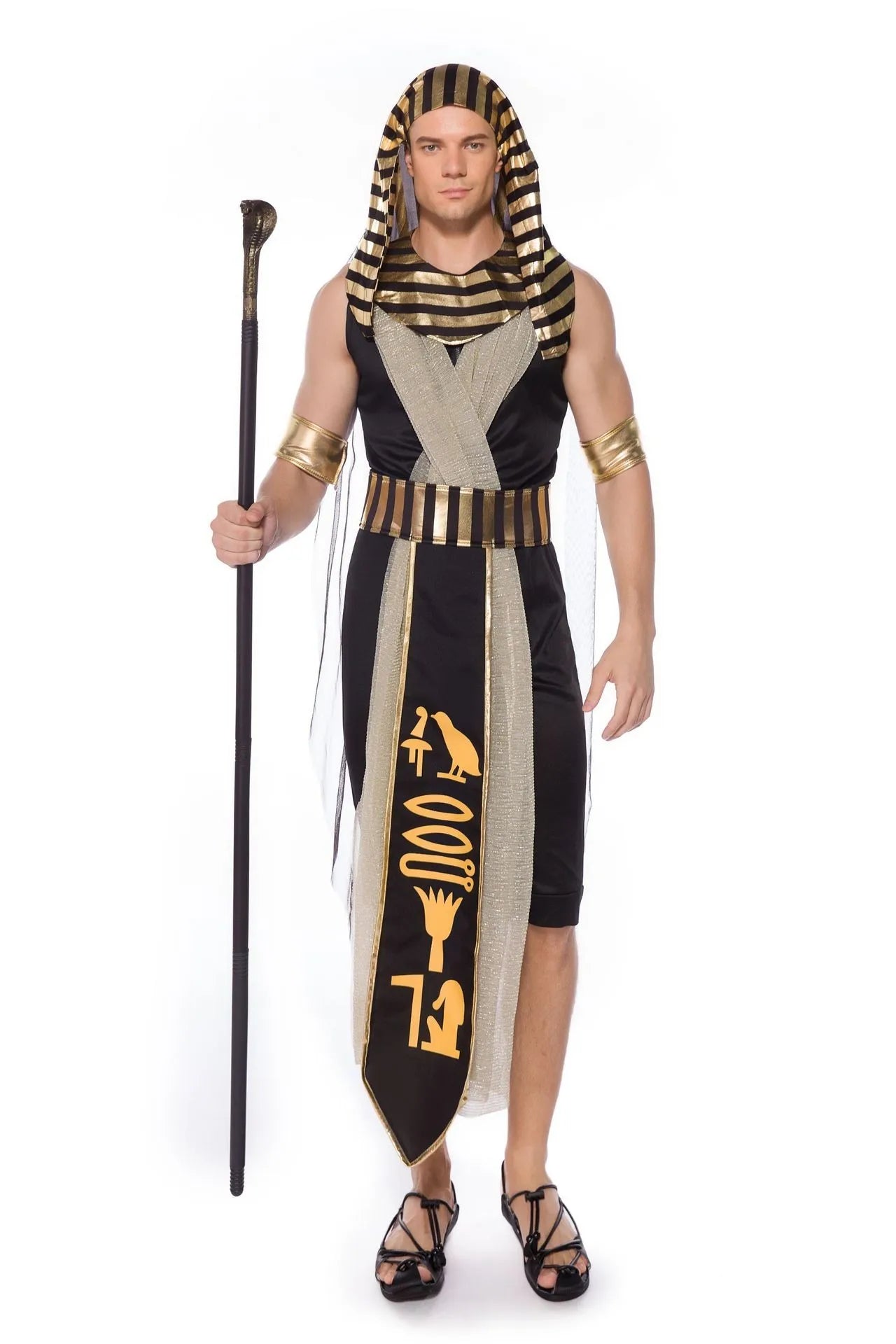 Halloween Karneval Pharao Cleopatra Paare Ägypten ägyptische Königin Kostüm Myth