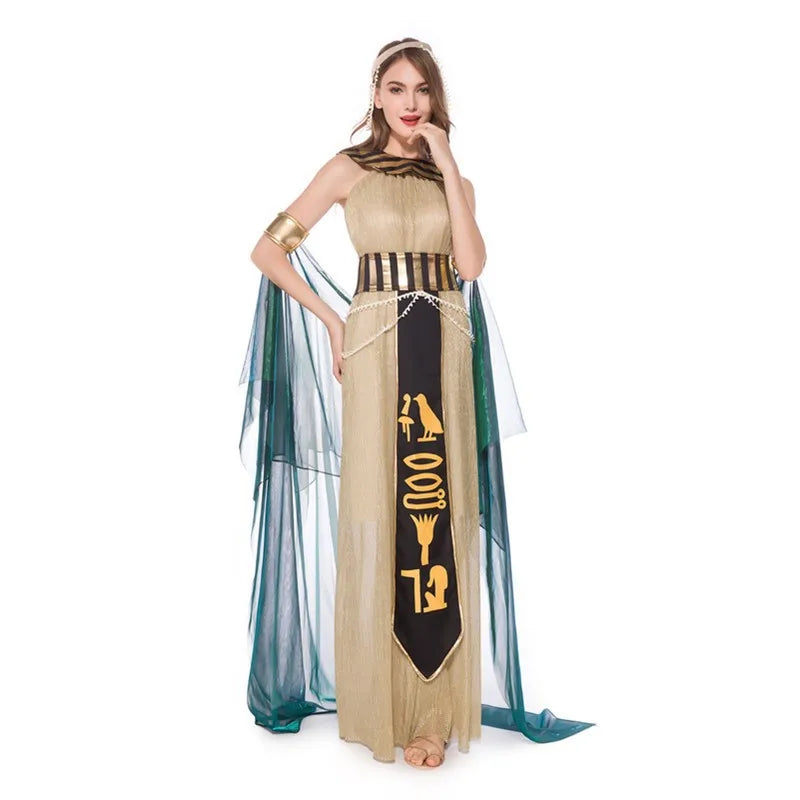 Halloween Karneval Pharao Cleopatra Paare Ägypten ägyptische Königin Kostüm Myth