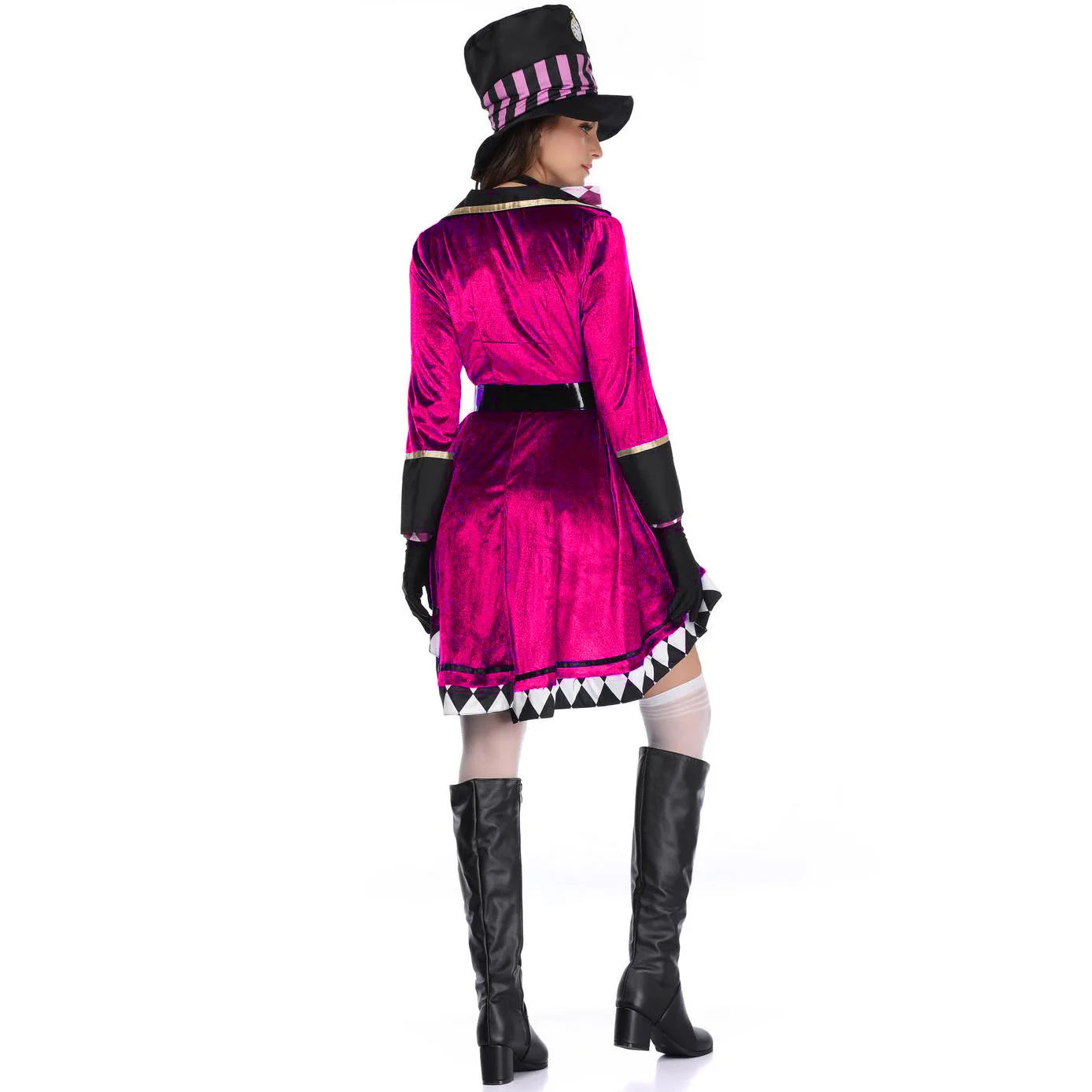 Halloween -Kostüm für Frauen Cosplay Circus Magier Rollenspiele Bühnen -Outfit Performance Holiday Party Outfits