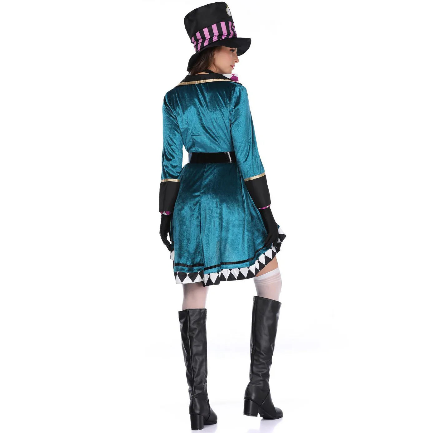 Halloween -Kostüm für Frauen Cosplay Circus Magier Rollenspiele Bühnen -Outfit Performance Holiday Party Outfits