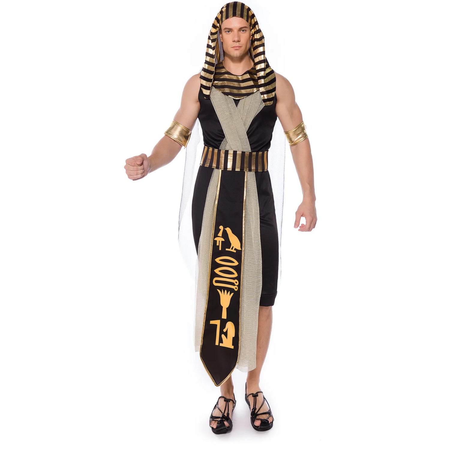 Halloween Karneval Pharao Cleopatra Paare Ägypten ägyptische Königin Kostüm Myth